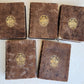 1714 ROMAN HISTORY by LIVY in LATIN antique 5 VOLUMES illustrated w/ map