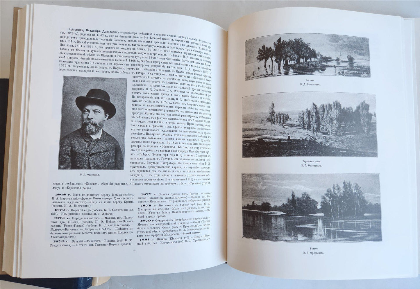 RUSSIAN 18th-20th CENTURY ARTISTS 3 REFERENCE BOOKS LOT