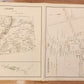 1865 LOT of 5 antique MAPS RHODE ISLAND NEW HAMPSHIRE AMERICANA