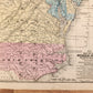1840s LOT of 5 antique MAPS AMERICANA