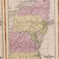 1840s LOT of 5 antique MAPS AMERICANA