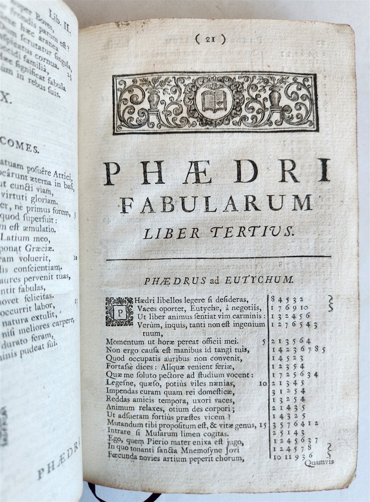 1721 Phaedrus POETRY ANTIQUE