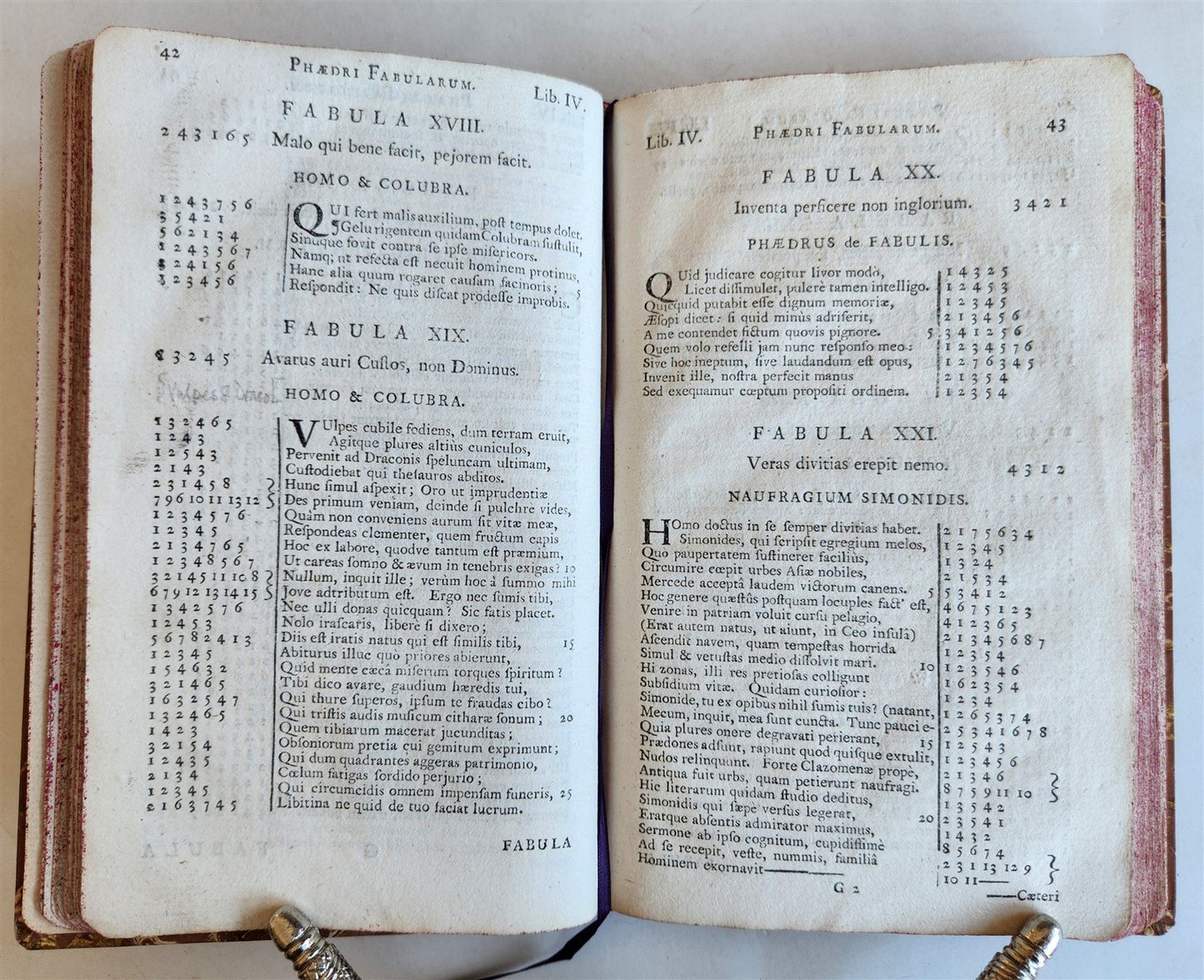 1721 Phaedrus POETRY ANTIQUE