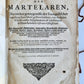 1671 HISTORY of MARTYRS antique ILLUSTRATED FOLIO in DUTCH vellum binding
