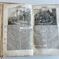 1671 HISTORY of MARTYRS antique ILLUSTRATED FOLIO in DUTCH vellum binding