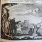 1671 HISTORY of MARTYRS antique ILLUSTRATED FOLIO in DUTCH vellum binding