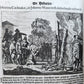 1671 HISTORY of MARTYRS antique ILLUSTRATED FOLIO in DUTCH vellum binding