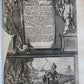 1671 HISTORY of MARTYRS antique ILLUSTRATED FOLIO in DUTCH vellum binding