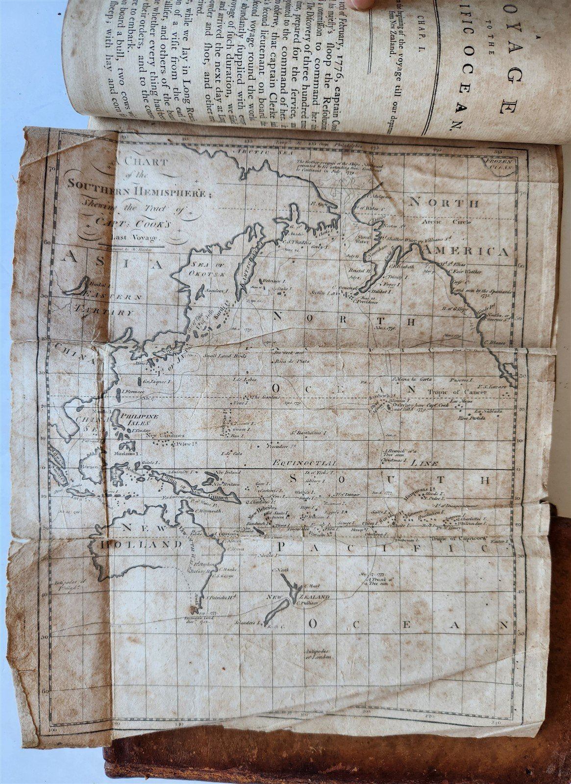 1795 WORLD DISPLAYED Curious Collection of Voyages & Travels ILLUSTRATED antique