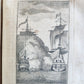 1795 WORLD DISPLAYED Curious Collection of Voyages & Travels ILLUSTRATED antique