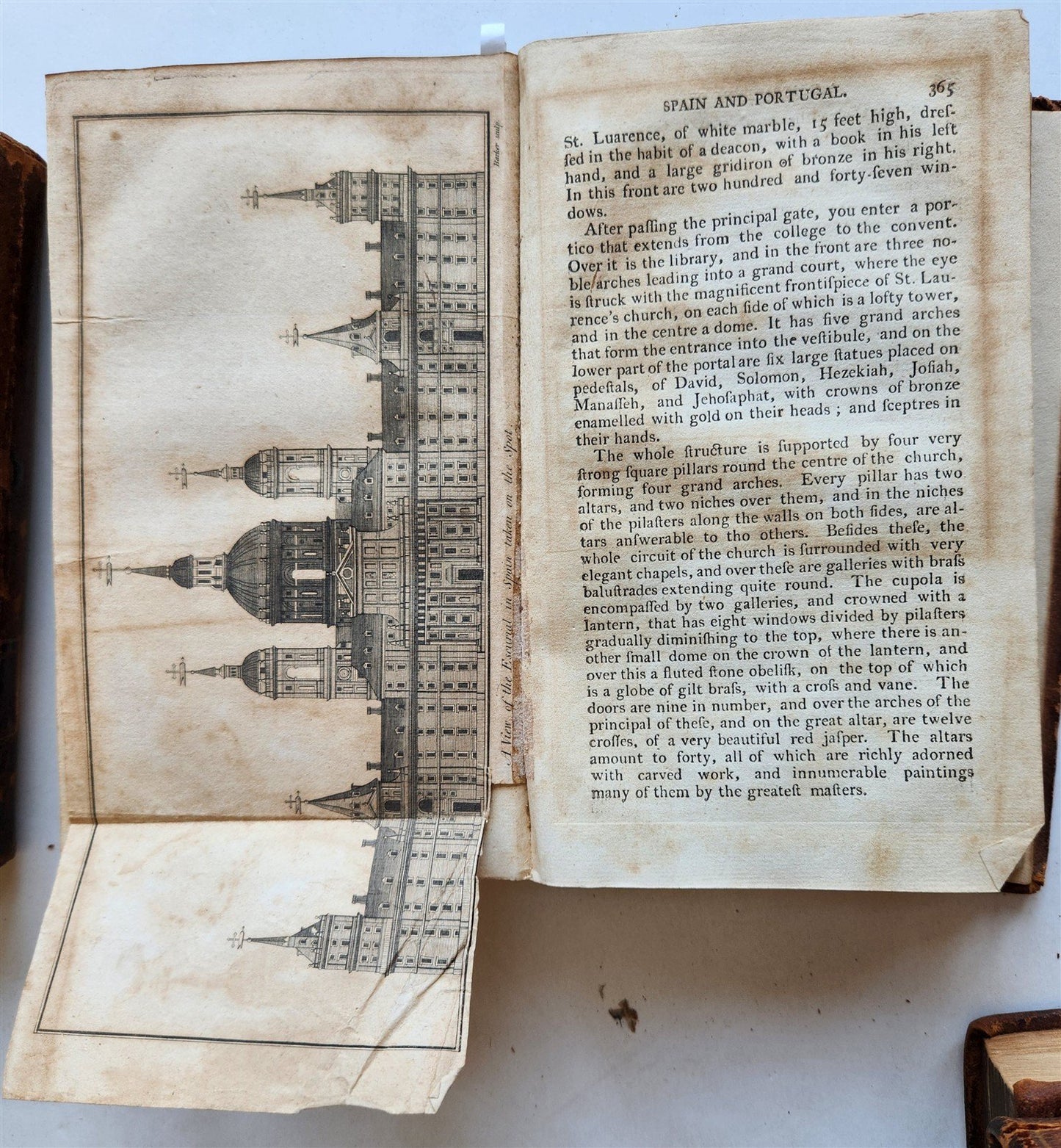 1795 WORLD DISPLAYED Curious Collection of Voyages & Travels ILLUSTRATED antique
