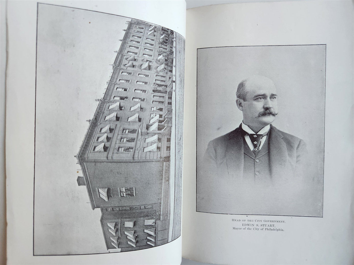 1893 PHILADELPHIA THE STORY OF AN AMERICAN CITY ILLUSTRATED antique AMERICANA
