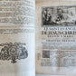 1700 BIBLE in FRENCH 3 VOLUMES antique ILLUSTRATED w/ MAP La Sainte Bible