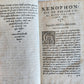 1551 XENOPHON Atheniensis OPERA Griphius press antique 16th C. original binding