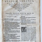 1550 LAW BOOK by Bartholomei Cipolla antique 16th C. original binding