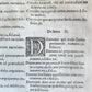 1550 LAW BOOK by Bartholomei Cipolla antique 16th C. original binding