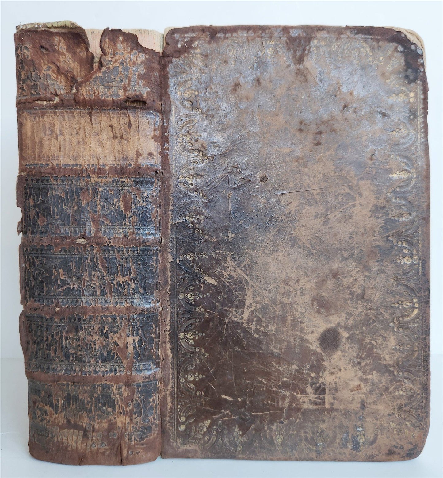 1739 BIBLE in HEBREW antique Biblia Hebraica JUDAICA