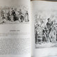 1869 DON QUIXOTE by CERVANTES illustrated by GUSTAVE DORE antique 2 FOLIO VOLS.