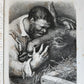 1869 DON QUIXOTE by CERVANTES illustrated by GUSTAVE DORE antique 2 FOLIO VOLS.