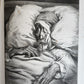 1869 DON QUIXOTE by CERVANTES illustrated by GUSTAVE DORE antique 2 FOLIO VOLS.