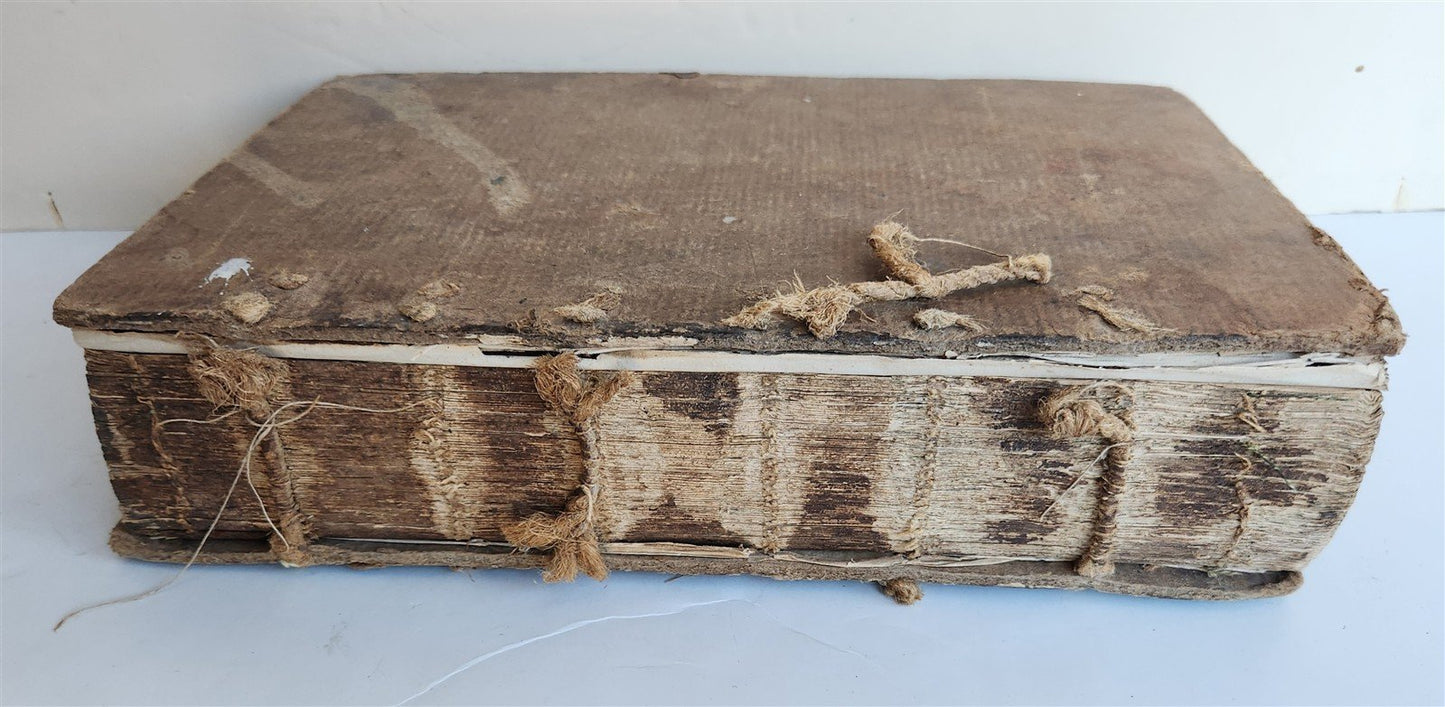 1641 BOOK of MARTYRS by JOHN FOXE antique ILLUSTRATED FOLIO Actes And Monuments