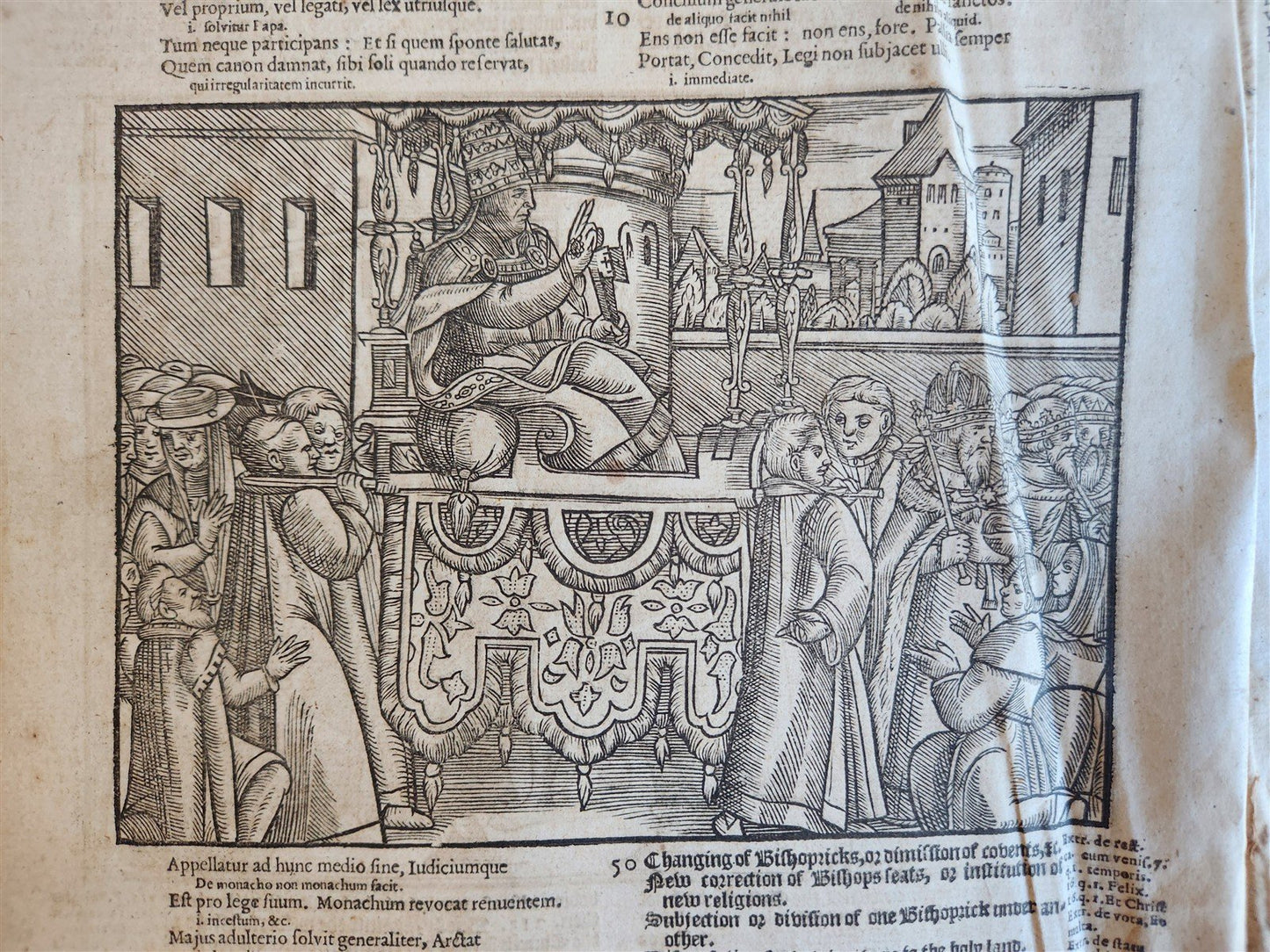 1641 BOOK of MARTYRS by JOHN FOXE antique ILLUSTRATED FOLIO Actes And Monuments