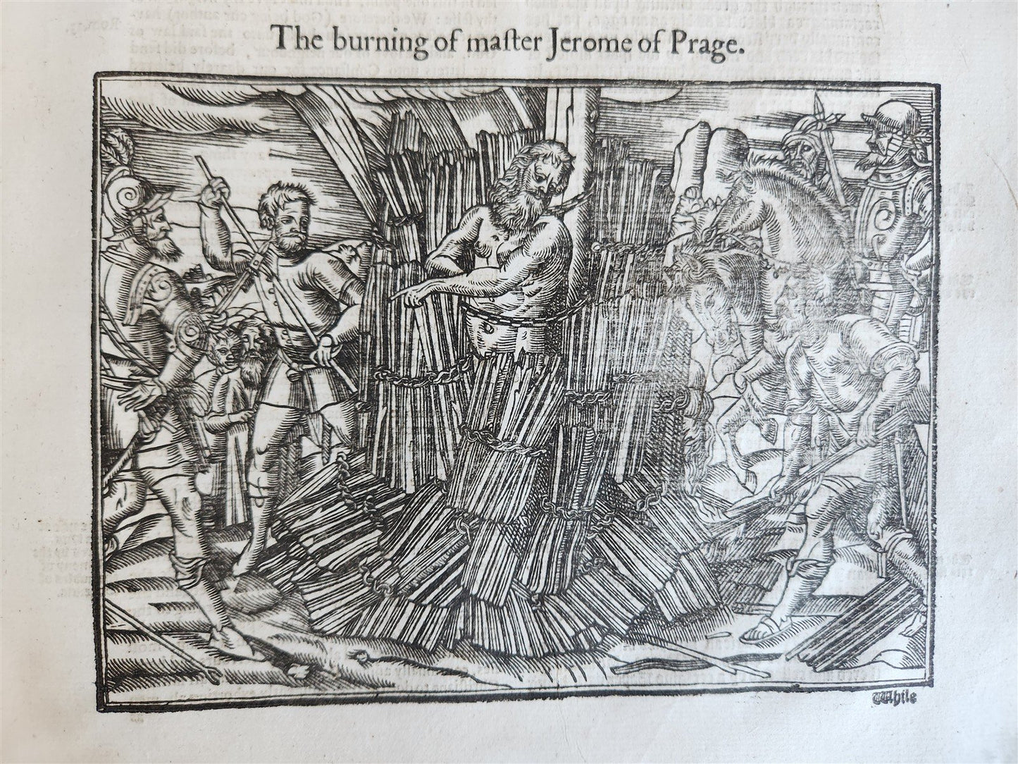 1641 BOOK of MARTYRS by JOHN FOXE antique ILLUSTRATED FOLIO Actes And Monuments