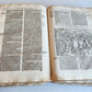 1641 BOOK of MARTYRS by JOHN FOXE antique ILLUSTRATED FOLIO Actes And Monuments