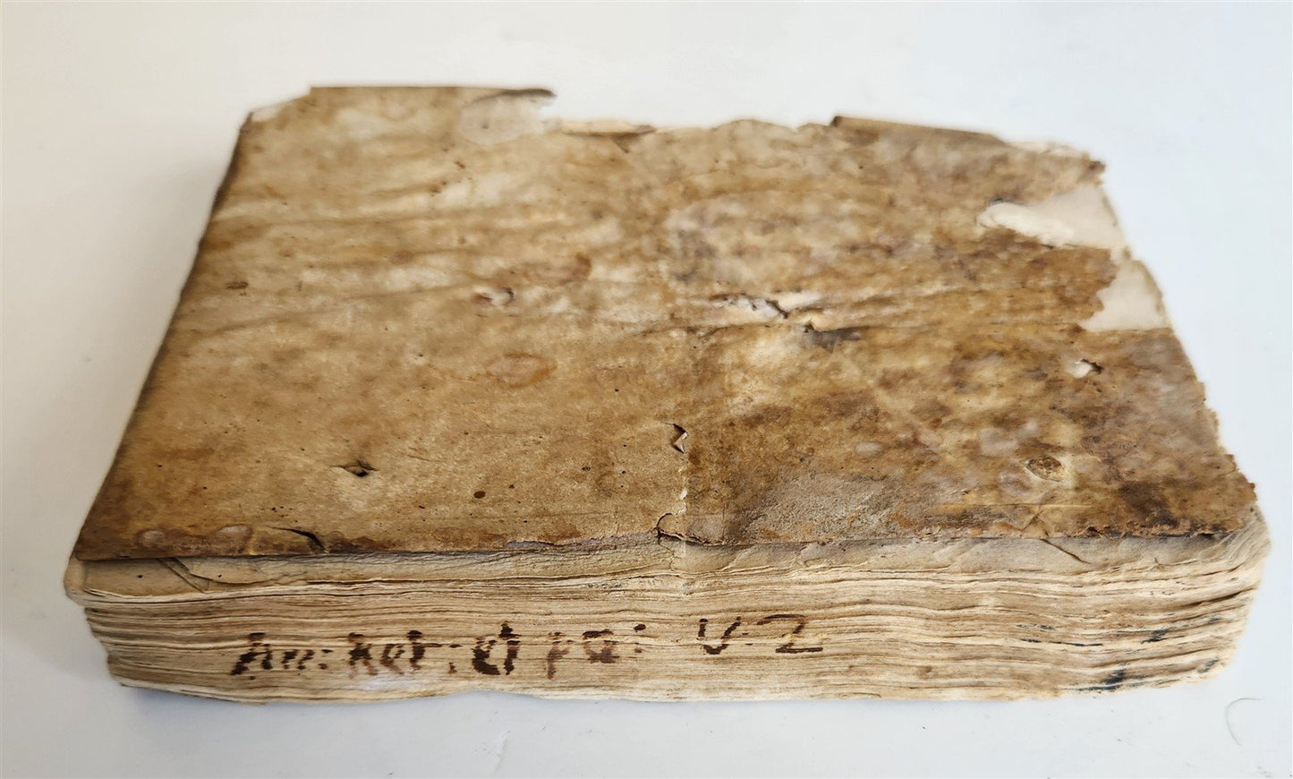 1574 ARISTOTLE antique ARISTOTELIS DE RHETORICA et POETICA 16 cent. VELLUM BOUND