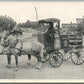 BALTIMORE MD BROMO-SELTZER ADVERTISING CARRIAGE ANTIQUE POSTCARD