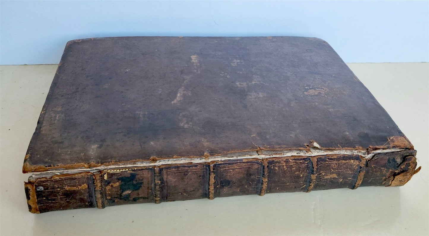 1678 Great Exemplar of Sanctity & Holy Life ILLUSTRATED in English FOLIO antique
