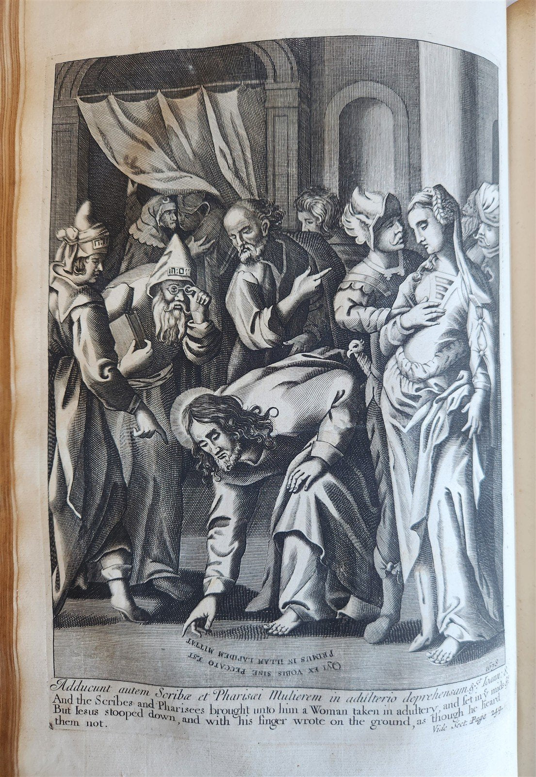 1678 Great Exemplar of Sanctity & Holy Life ILLUSTRATED in English FOLIO antique