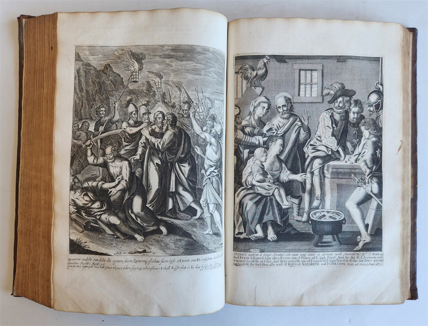 1678 Great Exemplar of Sanctity & Holy Life ILLUSTRATED in English FOLIO antique