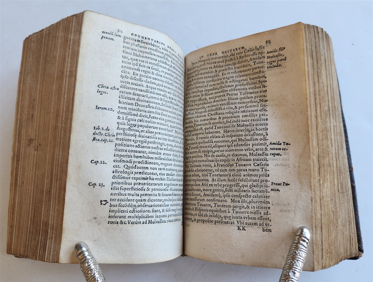 1568 HISTORY of the WORLD Commentarius Brevis Rerum in Orbe Gestarum ANTIQUE