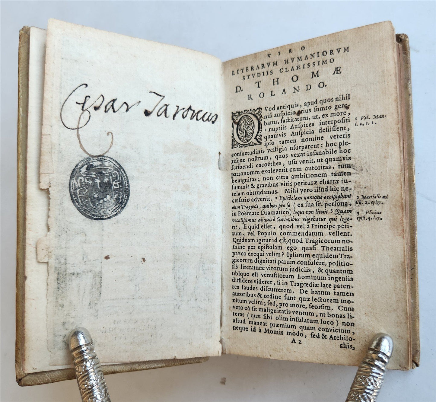 1656 SENECA TRADEGIES ANTIQUE VELLUM BOUND