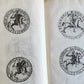 1641 COUNTS of FLANDERS ILLUSTRATED in French ANTIQUE