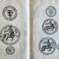 1641 COUNTS of FLANDERS ILLUSTRATED in French ANTIQUE