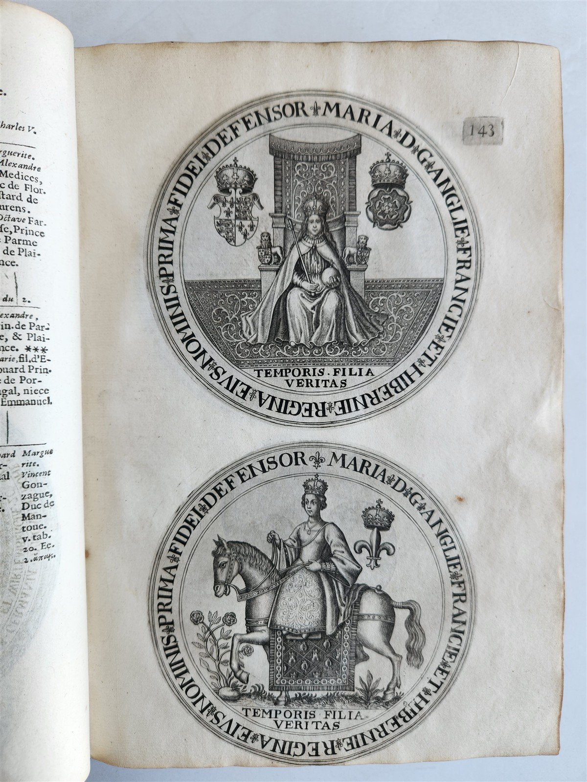 1641 COUNTS of FLANDERS ILLUSTRATED in French ANTIQUE