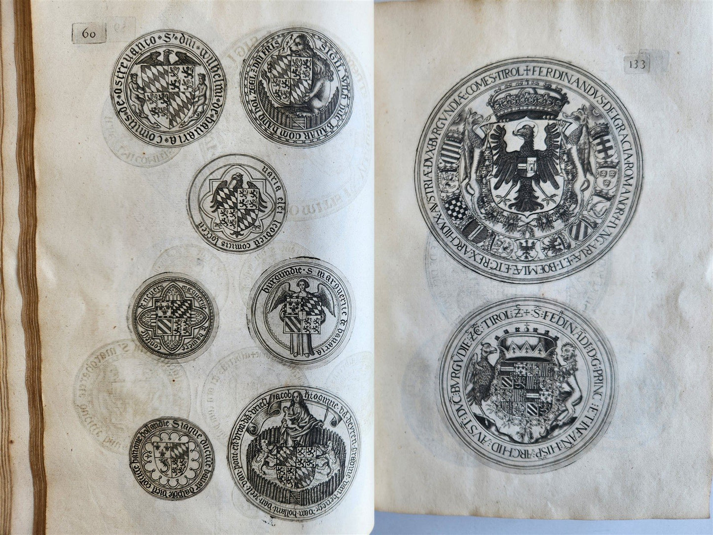 1641 COUNTS of FLANDERS ILLUSTRATED in French ANTIQUE