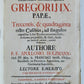 1749 CANON LAW antique PIGSKIN BOUND FOLIO