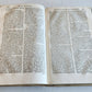 1749 CANON LAW antique PIGSKIN BOUND FOLIO