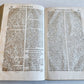 1749 CANON LAW antique PIGSKIN BOUND FOLIO