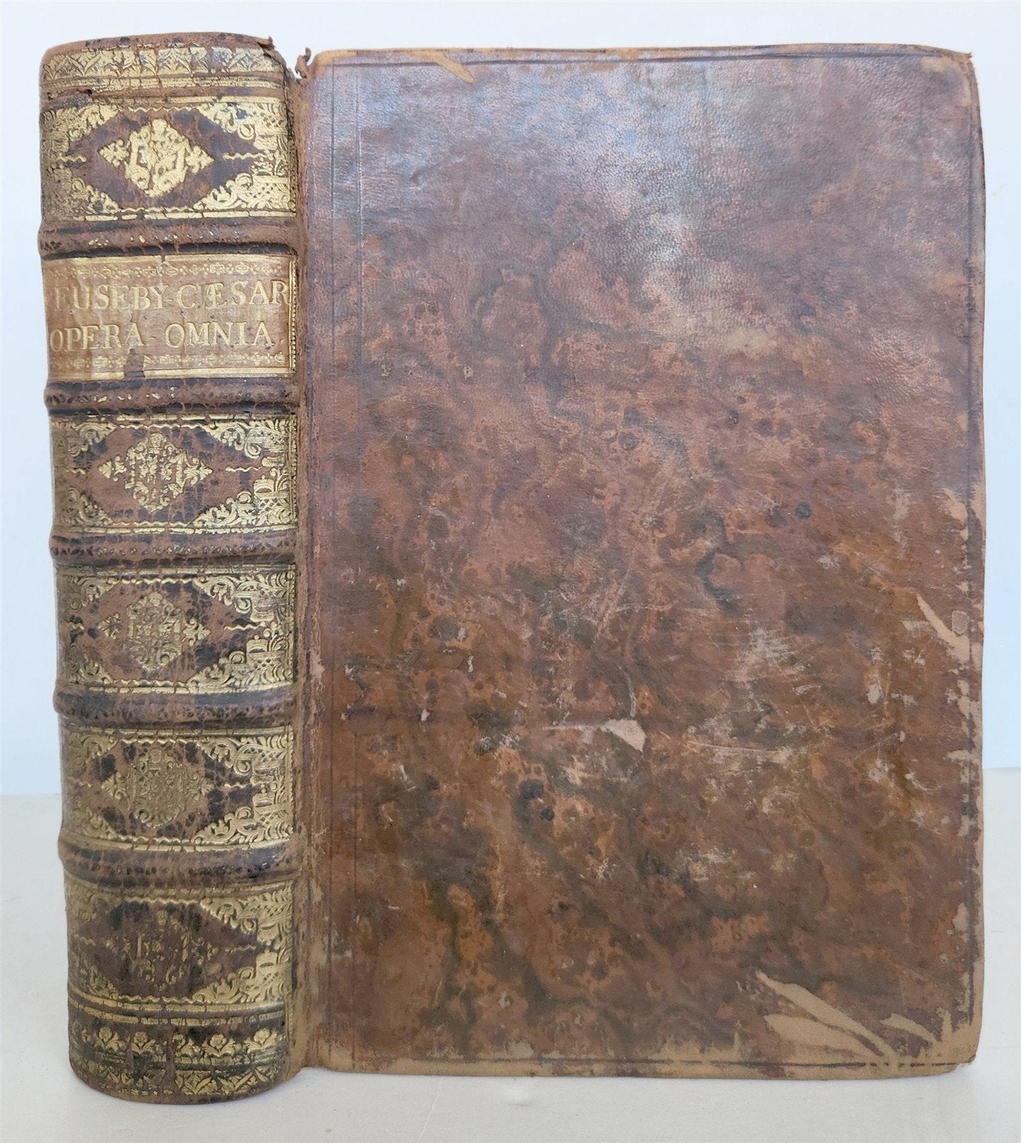 1549 EUSIBIUS HISTORY & PHILOSOPHY antique 16th century FOLIO