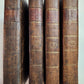 1784 TRAVELS of CAPTAIN JAMES COOK 4 VOLUMES ILLUSTRATED SET antique in ENGLISH