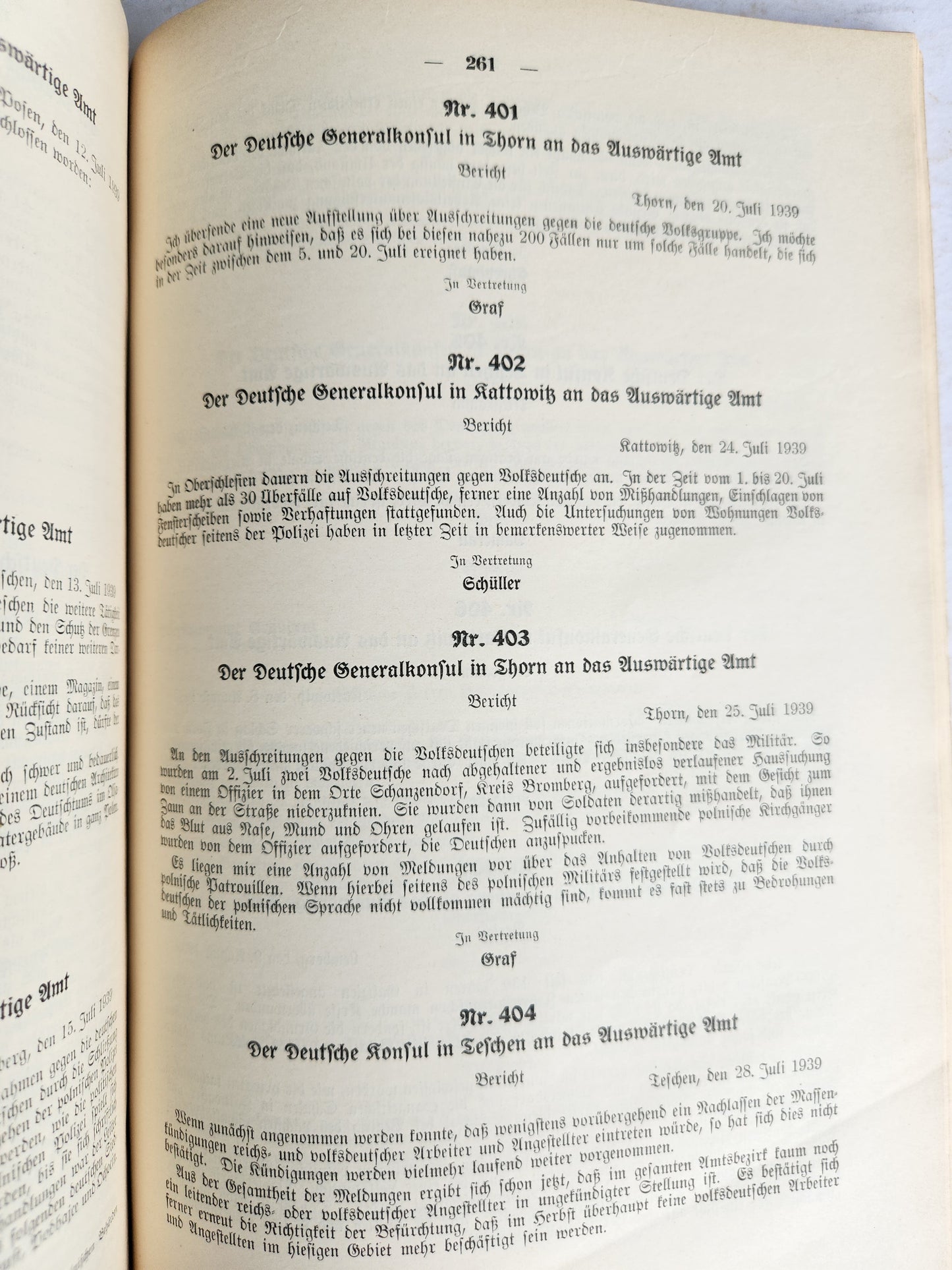 1939-1940 LOT of GERMAN POLITICAL & MILITARY DOCUMENT PUBLICATIONS