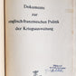 1939-1940 LOT of GERMAN POLITICAL & MILITARY DOCUMENT PUBLICATIONS