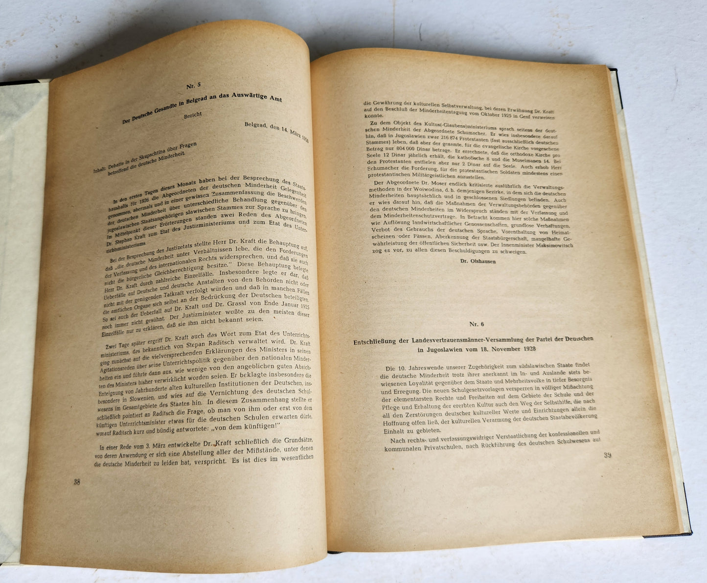 1939-1940 LOT of GERMAN POLITICAL & MILITARY DOCUMENT PUBLICATIONS