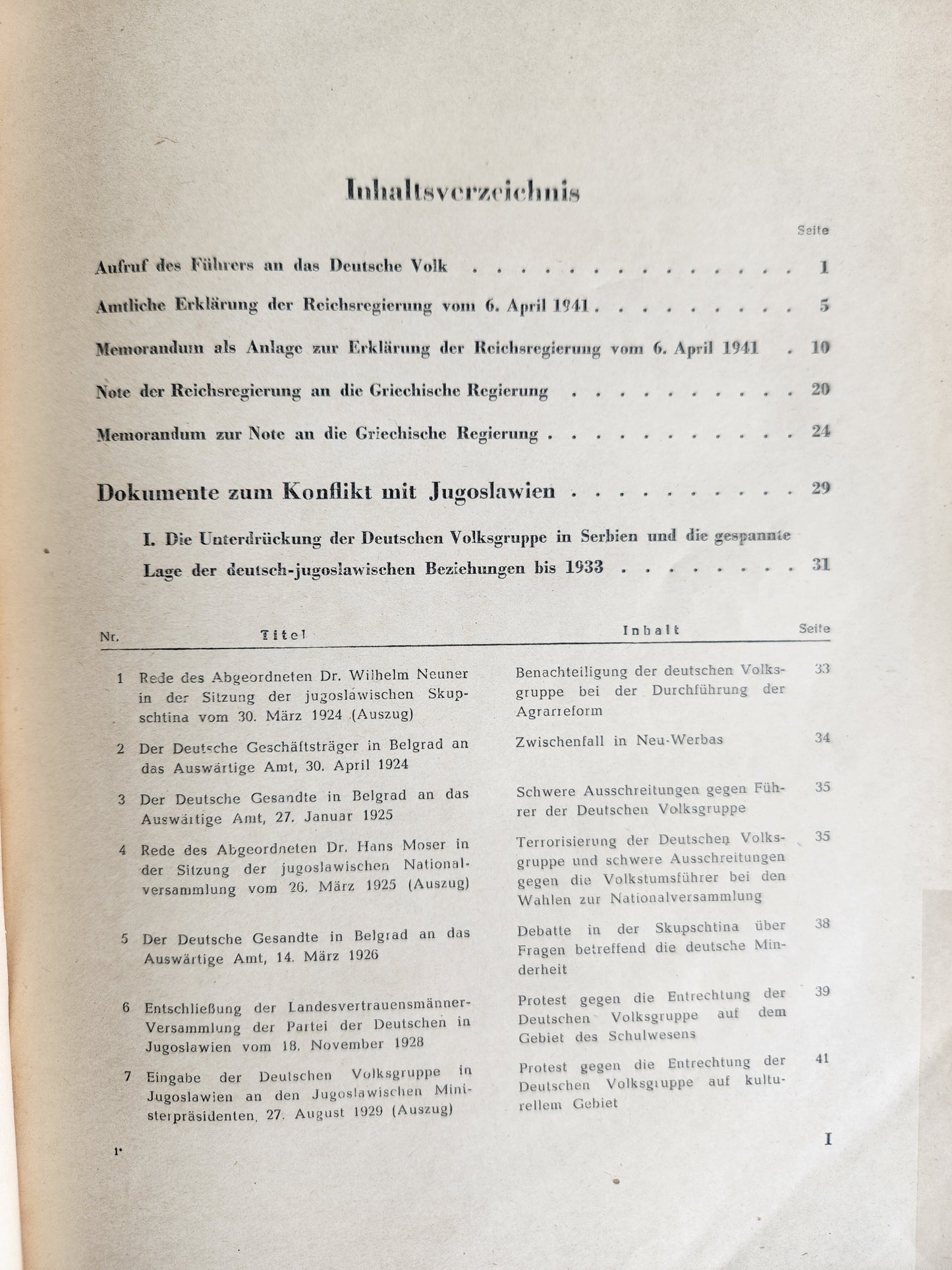 1939-1940 LOT of GERMAN POLITICAL & MILITARY DOCUMENT PUBLICATIONS
