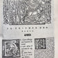 1553 PETRARCH VELLUM BINDING antique Con l'espositione di M. Giovanni Gesualdo