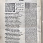 1553 PETRARCH VELLUM BINDING antique Con l'espositione di M. Giovanni Gesualdo